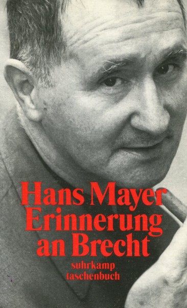 Hans Mayer: Erinnerung an Brecht