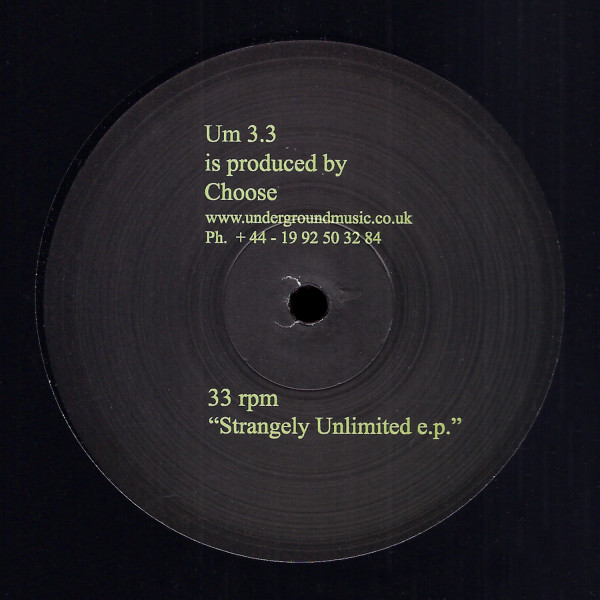 Choose: Strangely Unlimited e.p.