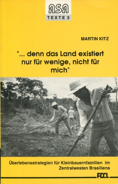 Martin Kitz: "... denn das Land existiert nur für wenige, nicht für mich"