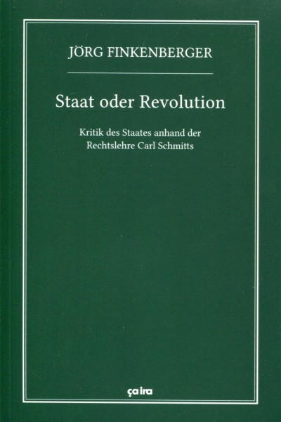 Jörg Finkenberger: Staat oder Revolution