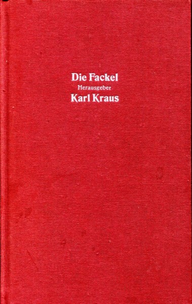 Karl Kraus (Hg.): Die Fackel (Band 5)