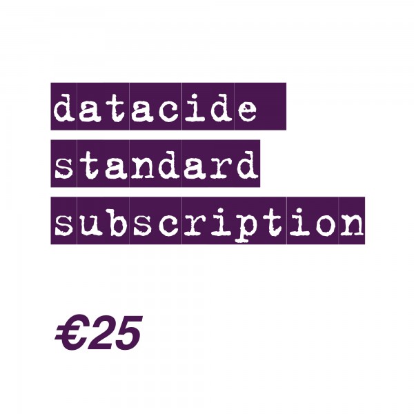 Datacide Subscription (Standard)