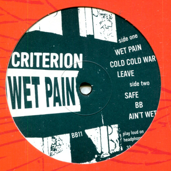 Criterion: Wet Pain